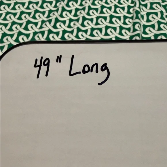 Boden Green and White Long Sleeve Wrap-Style Midi Maxi Dress 8R - Picture 8 of 8